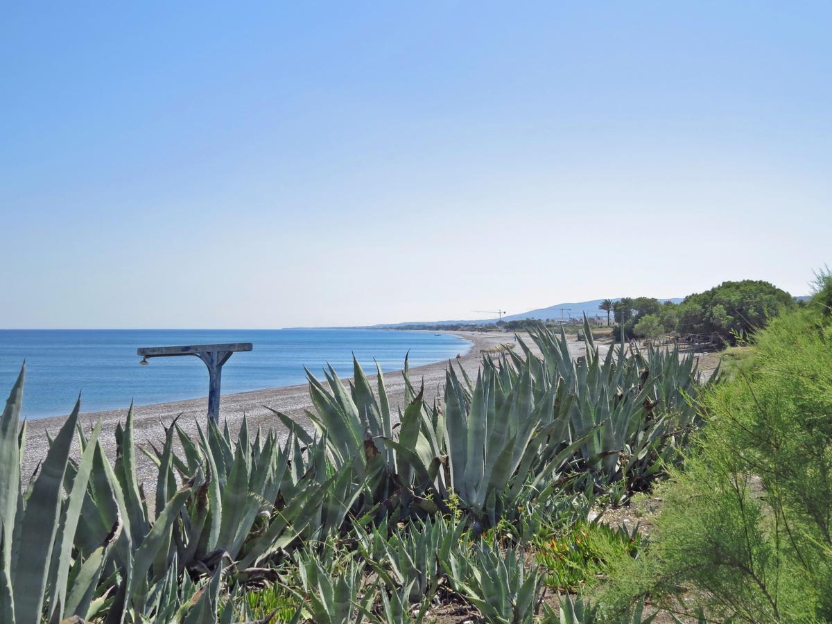 Loukas Beach Rooms Kiotari Esterno foto